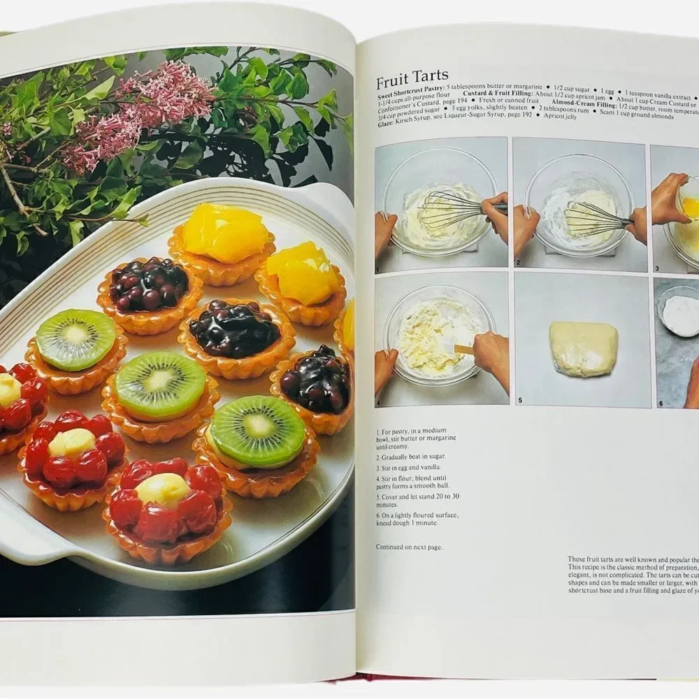 Vintage 1984 Elegant Desserts HP Books Italy Recipes Cakes Beautiful Photos!